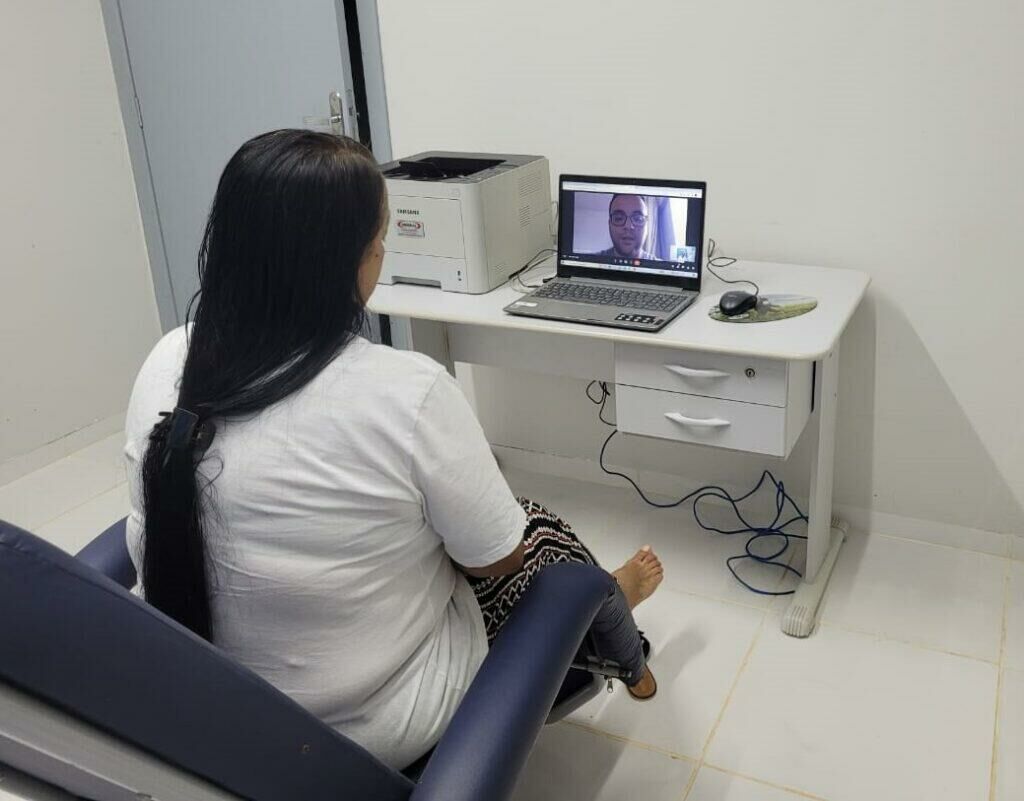 Imagem de compartilhamento para o artigo Prefeito Delegado Murilo moderniza saúde em Pedro Gomes com atendimento remoto e médicos especialistas da MS Todo dia